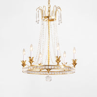 ITHACA gold chandelier
