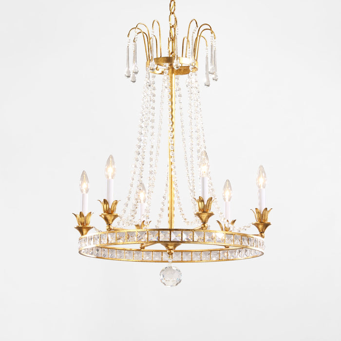 ITHACA gold chandelier