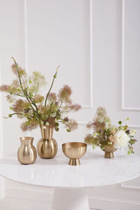 Design Shop Golden Love Vase 6.5"x 8"