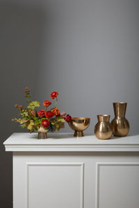 Design Shop Golden Love Vase 6.5"x 8"