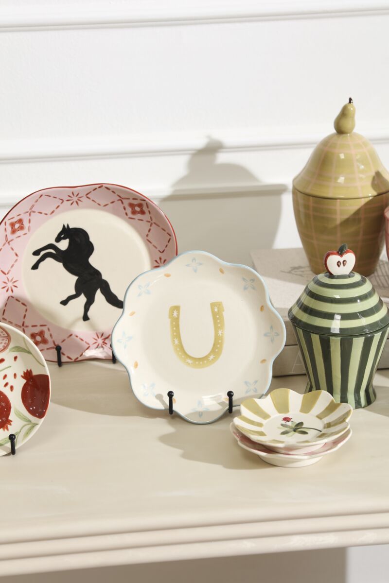 Design Shop Good Luck Plate 10", Set of 4
