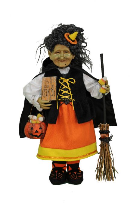 Karen Didion Candy Corn Witch