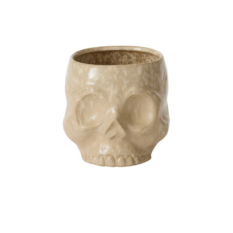 Design Shop Haunting Skull Pot 5.5"x 4.75"x 4.25"