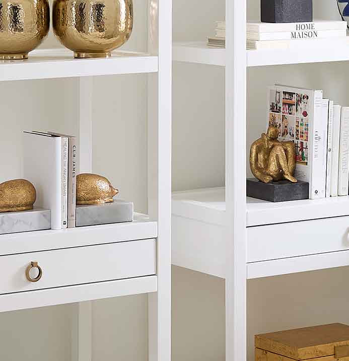 Villa & House Hedgehog Statue, Gold Leaf