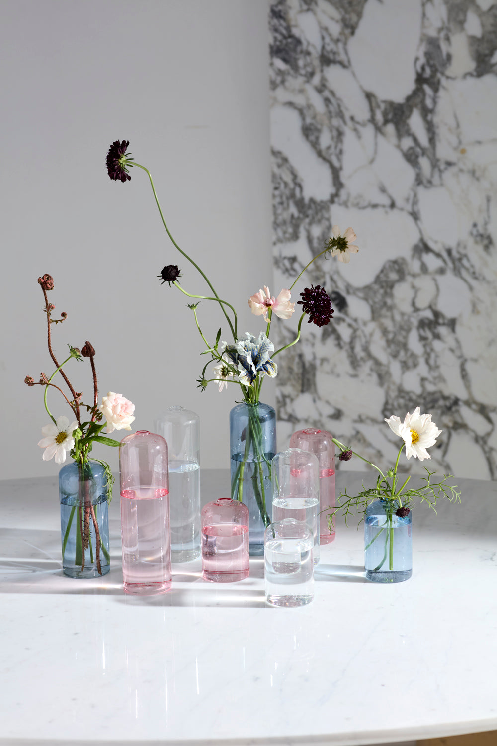 Design Shop Highball Budvase 2.25"x 6", Set of 4