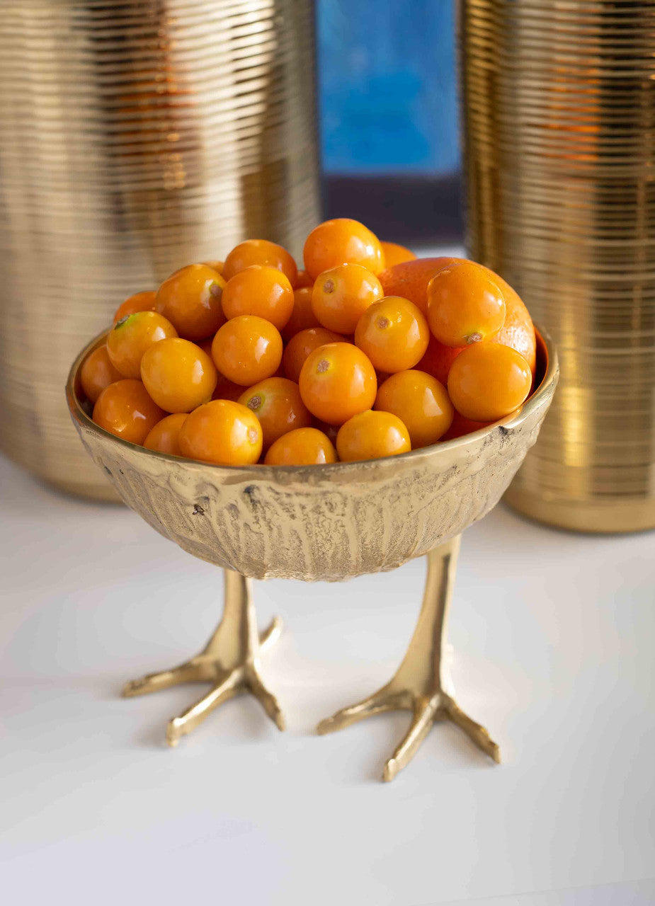 Villa & House Henrietta Bowl, Brass