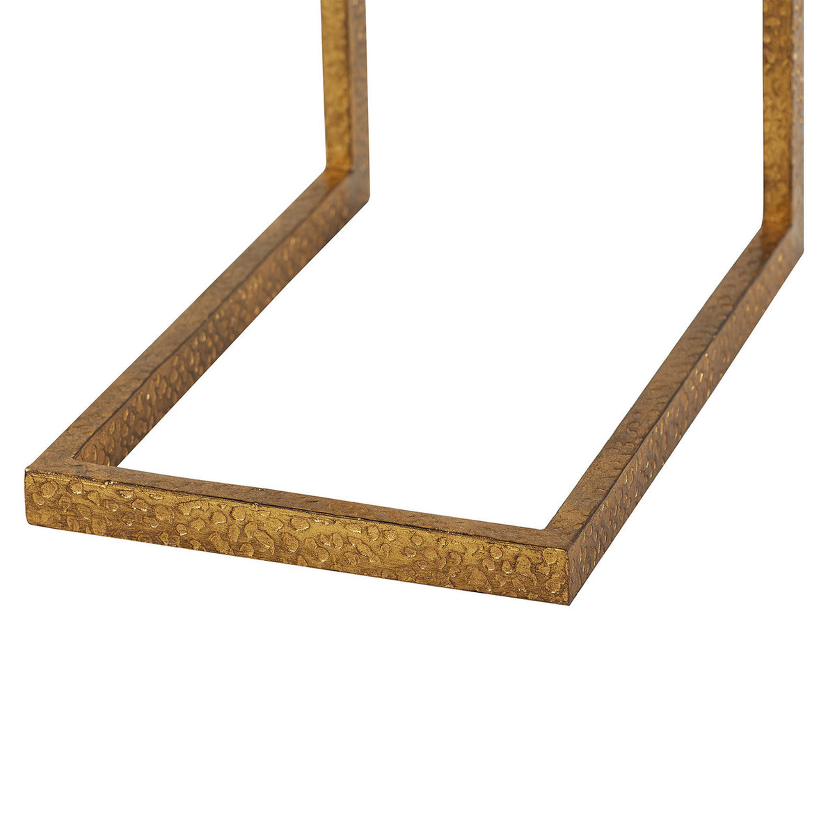 Villa & House Hudson Accent Table, Gold Leaf