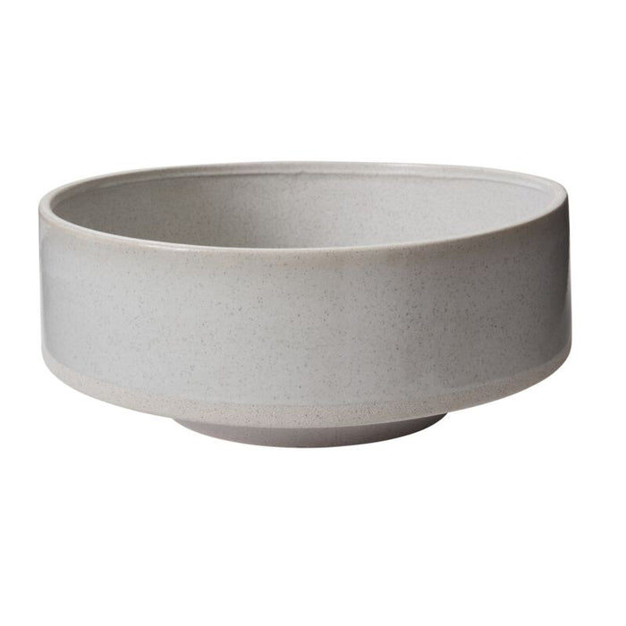 White ceramic bowl on a white background
