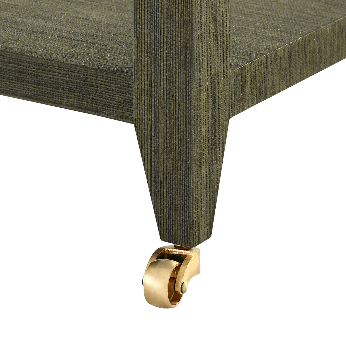 Villa & House Isadora Tea Table, Deep Olive