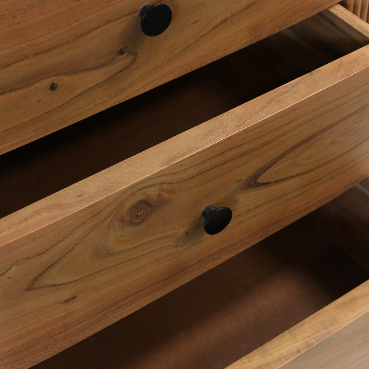 Acacia Sideboard with 2 Doors and 3 Drawers