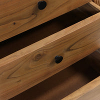 Acacia Sideboard with 2 Doors and 3 Drawers