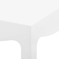 Villa & House Jacqui Tea Table, Chiffon White