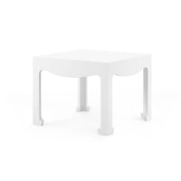 Villa & House Jacqui Tea Table, Chiffon White
