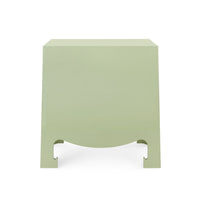Villa & House Jacqui 3-Drawer Side Table, Heritage Spring Green