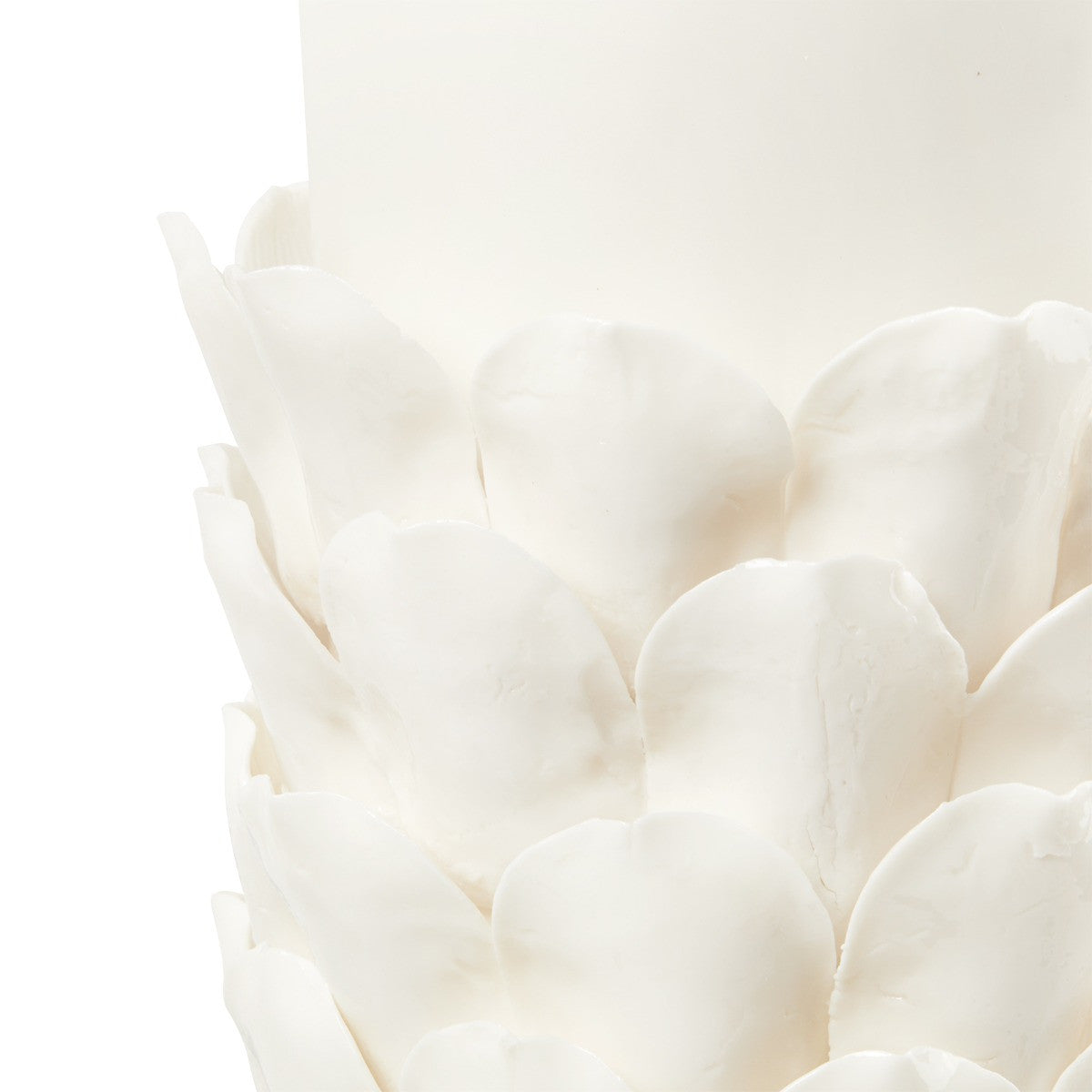 Villa & House Jasmine Lamp Without Shade, Blanc de Chine