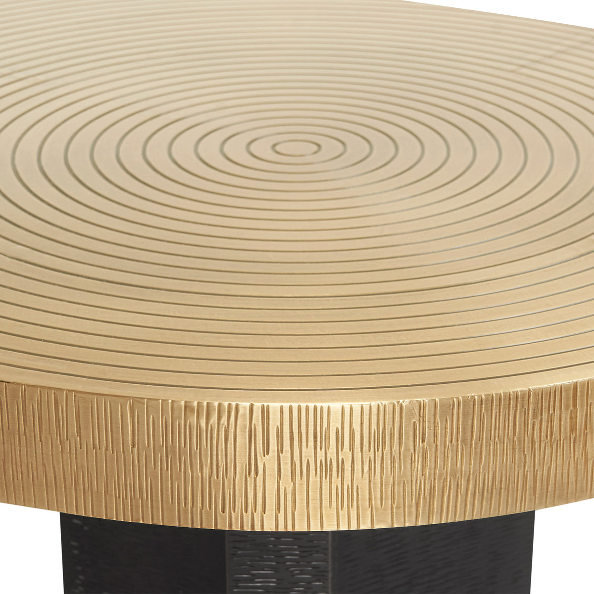Villa & House Jacob Coffee Table, Antique Brass