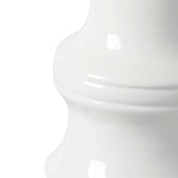 Villa & House Jesse Lamp with Shade 16-inch White Linen, with Gold, Cloud Nine