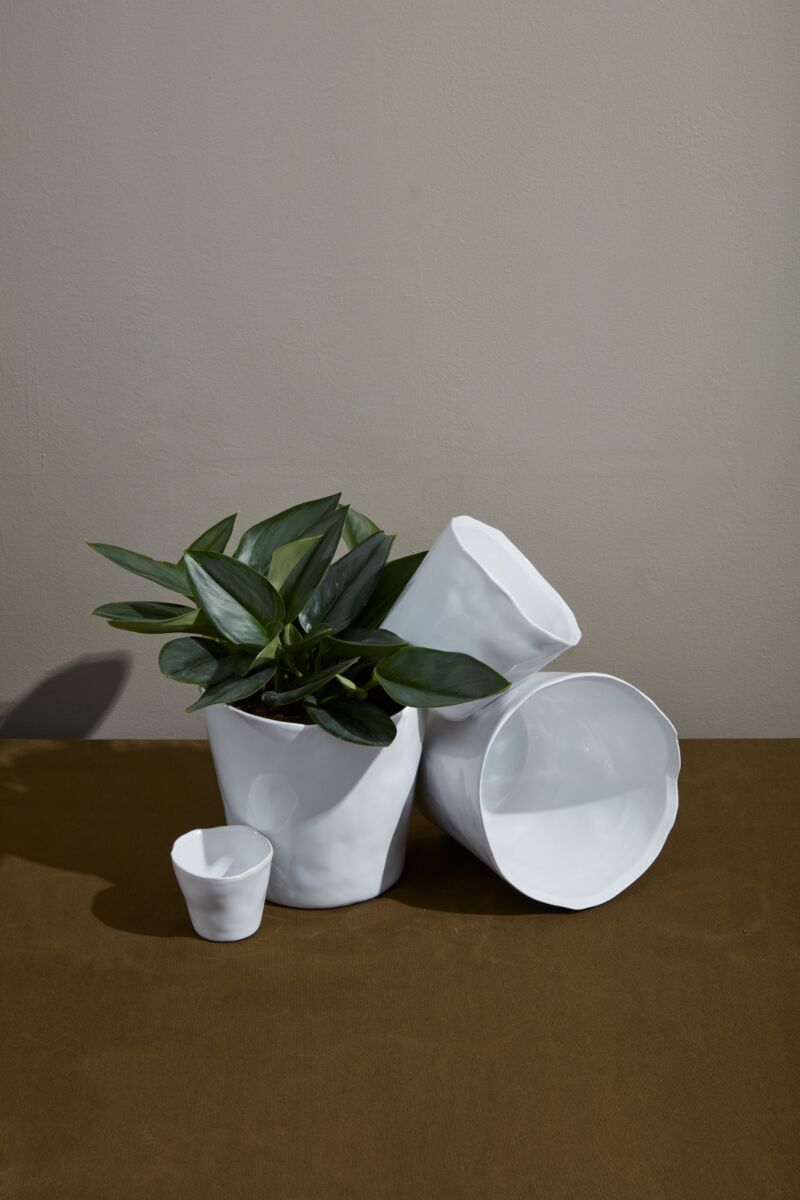 Design Shop Journey Pot 5"x 4.25", Set of 4
