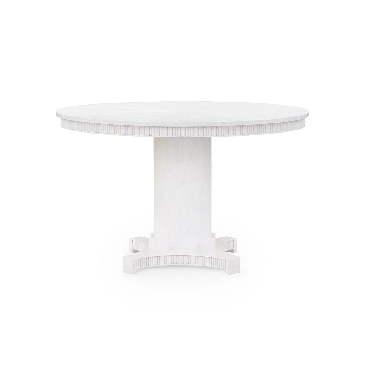 Villa & House Kinsley 48" Dining Table, Glazed Whisper White
