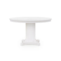 Villa & House Kinsley 48" Dining Table, Glazed Whisper White