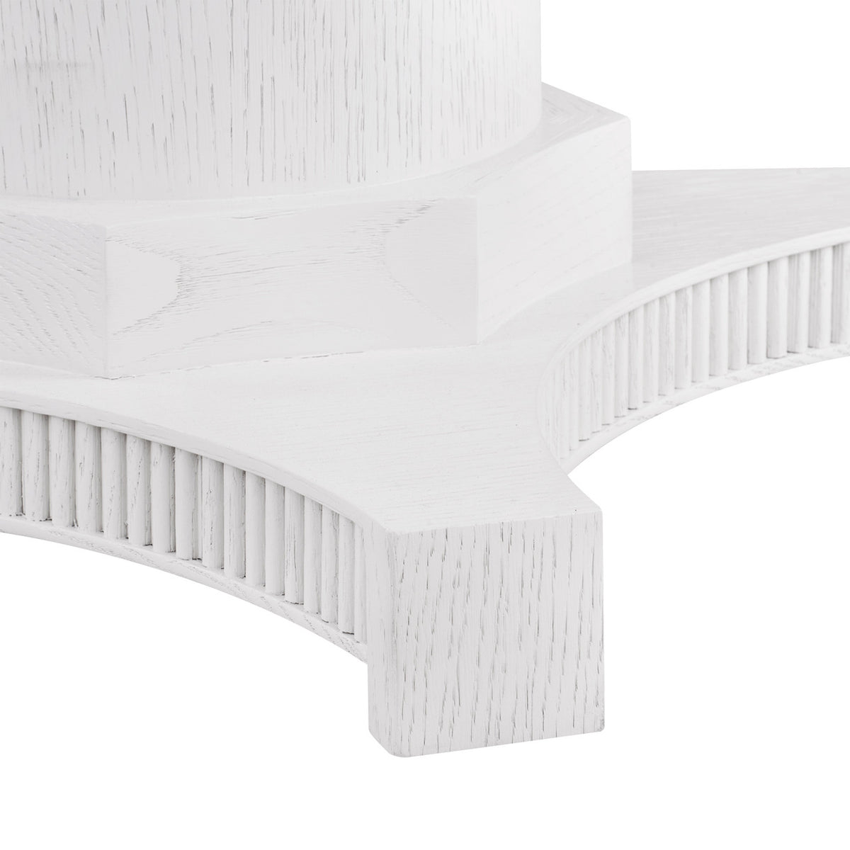 Villa & House Kinsley 48" Dining Table, Glazed Whisper White