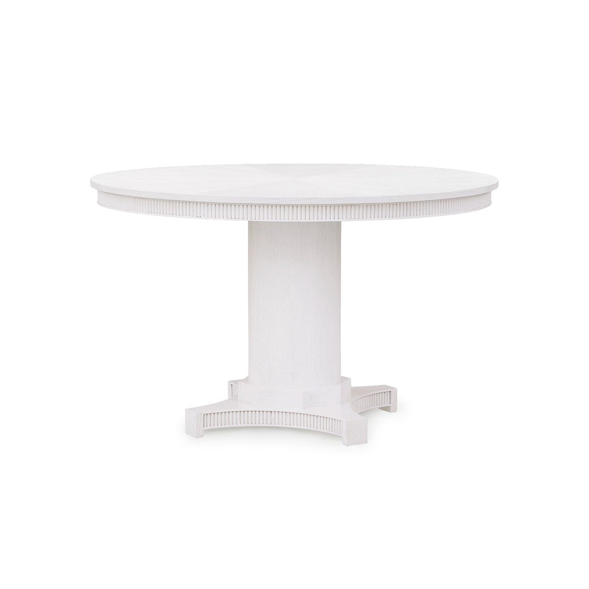 Villa & House Kinsley 48" Dining Table, Glazed Whisper White