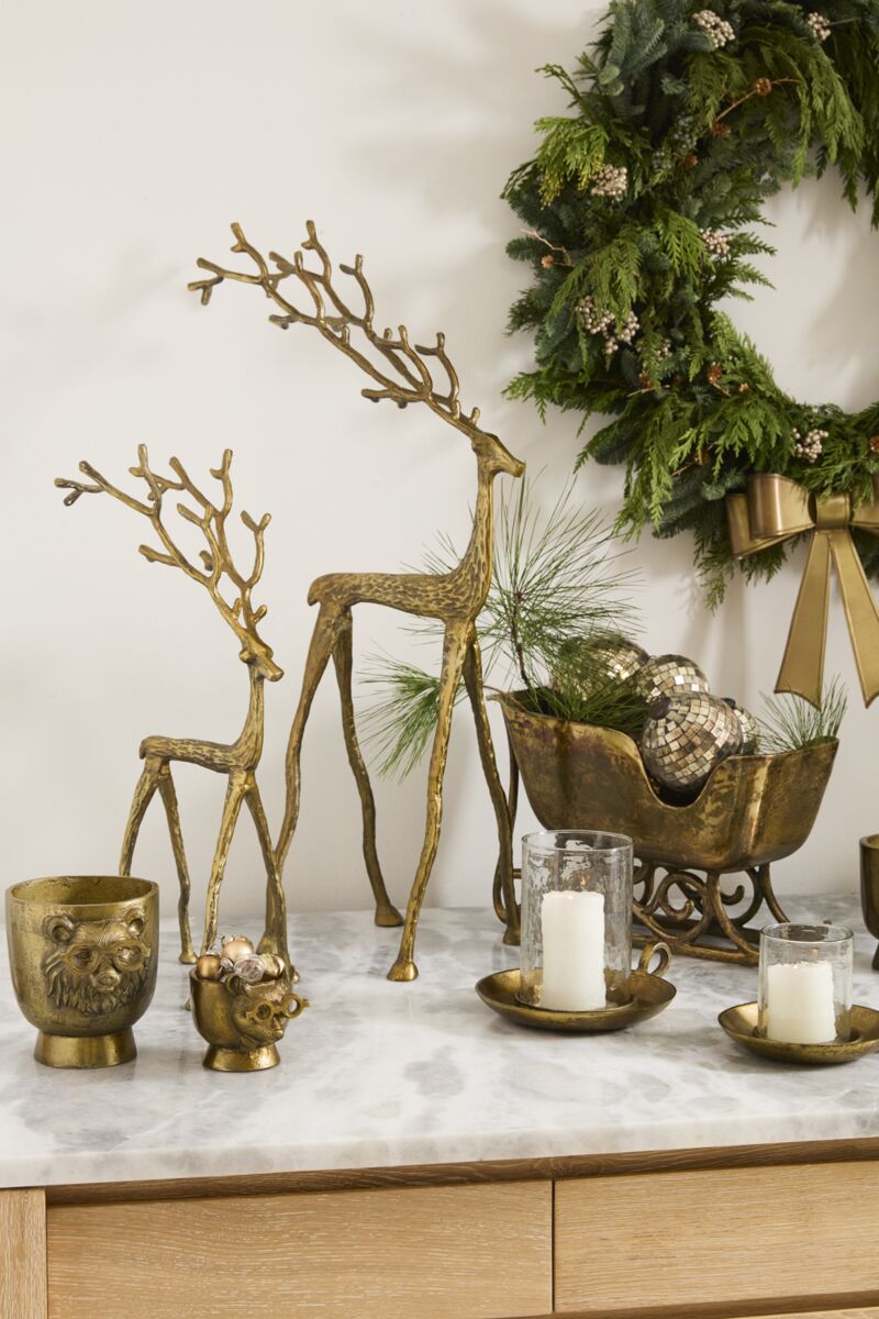 Design Shop Kingly Reindeer 20"x 12"x 37"
