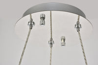 Elegant Lighting - 3503D17C - LED Chandelier - Monroe - Chrome