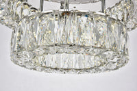 Elegant Lighting - 3503F18L2C - LED Flush Mount - Monroe - Chrome