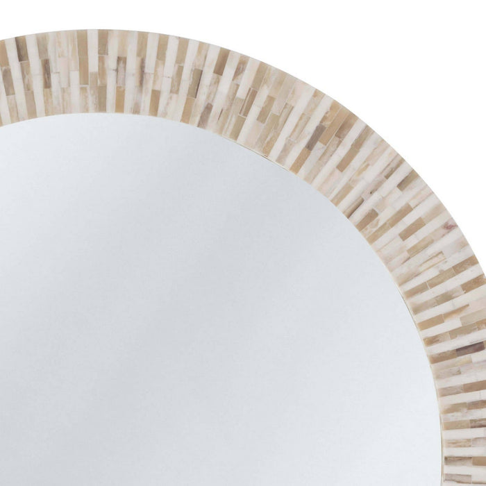 Regina Andrew Mirror from the Multitone collection in Natural finish