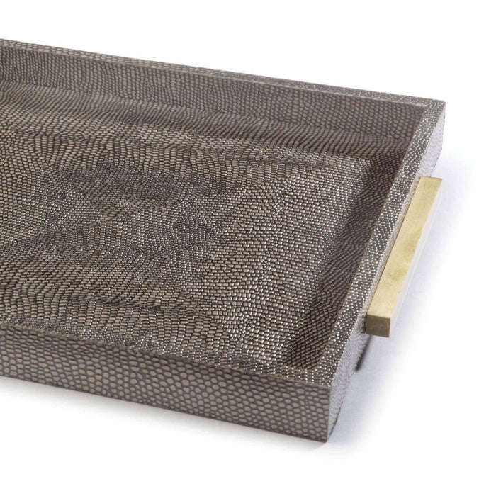 Regina Andrew Serving Tray from the Square collection in Brown finish