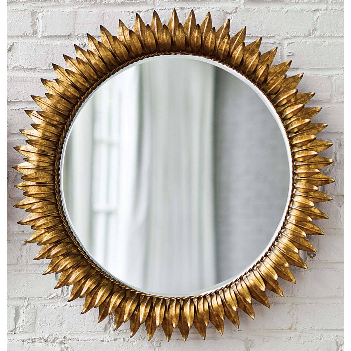 Regina Andrew - 21-1006 - Mirror - Sun Flower - Gold Leaf