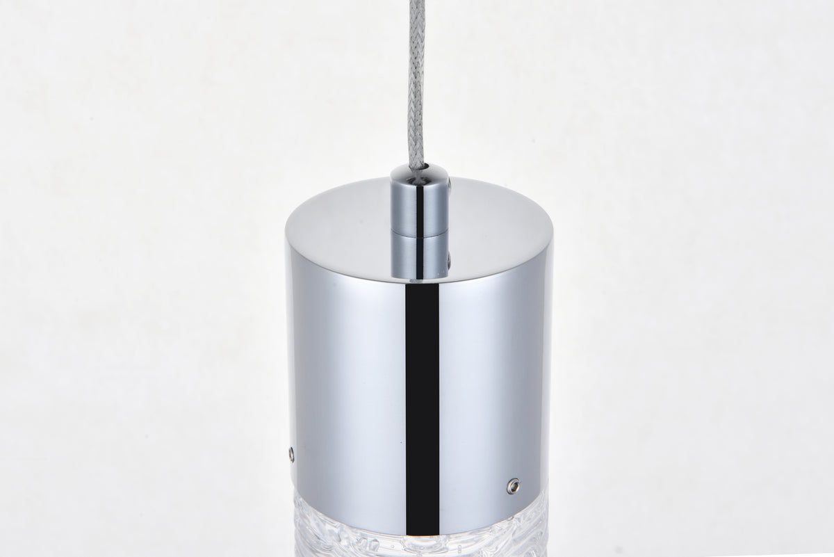 Elegant Lighting - 5200D4C - LED Pendant - Constellation - Chrome