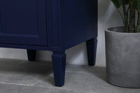 Elegant Lighting - VF12518BL - Single Bathroom Vanity - Park Avenue - blue