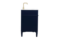 Elegant Lighting - VF12532BL - Single Bathroom Vanity - Park Avenue - blue