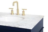 Elegant Lighting - VF12532BL - Single Bathroom Vanity - Park Avenue - blue