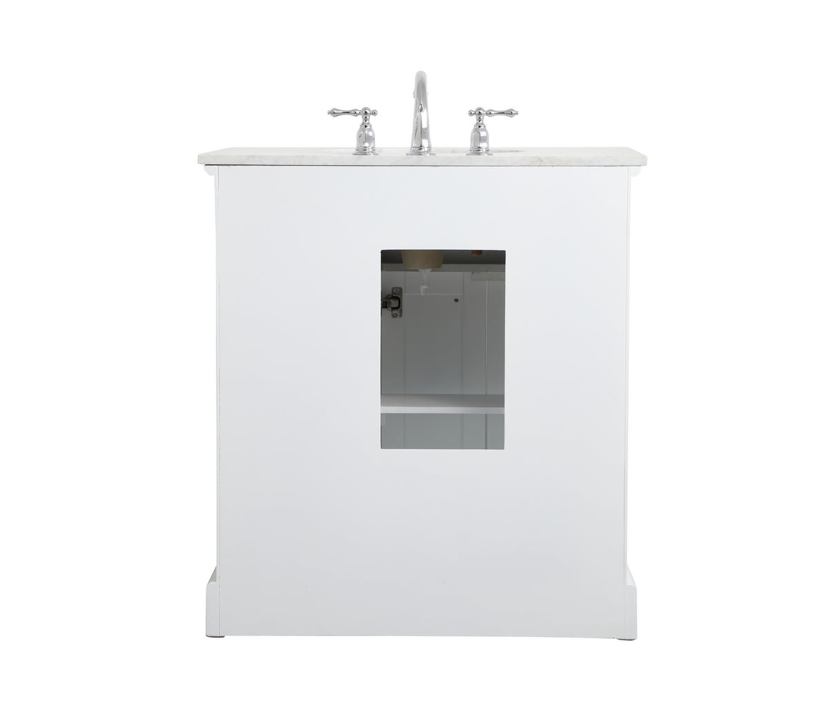 Elegant Lighting - VF15032WH - Single Bathroom Vanity - Americana - white