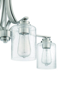 Craftmade - 50524-BNK - Four Light Chandelier - Bolden - Brushed Polished Nickel