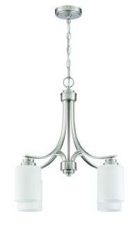 Craftmade - 50524-BNK-WG - Four Light Chandelier - Bolden - Brushed Polished Nickel