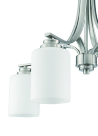 Craftmade - 50524-BNK-WG - Four Light Chandelier - Bolden - Brushed Polished Nickel