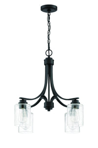 Craftmade - 50524-FB - Four Light Chandelier - Bolden - Flat Black