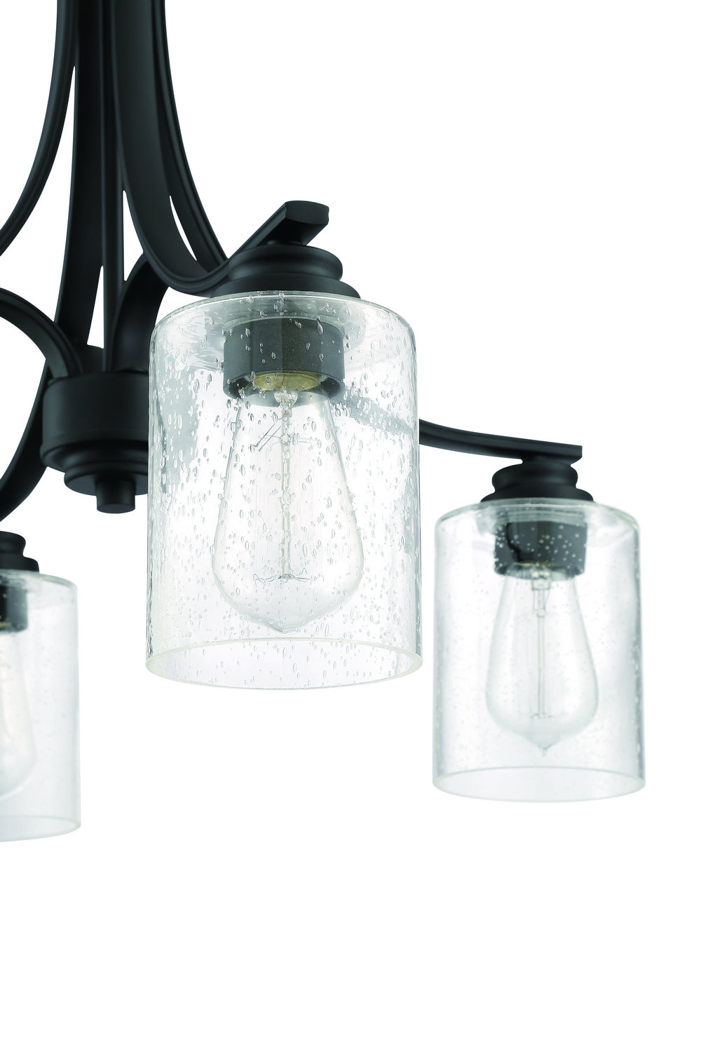 Craftmade - 50524-FB - Four Light Chandelier - Bolden - Flat Black