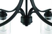 Craftmade - 50524-FB - Four Light Chandelier - Bolden - Flat Black