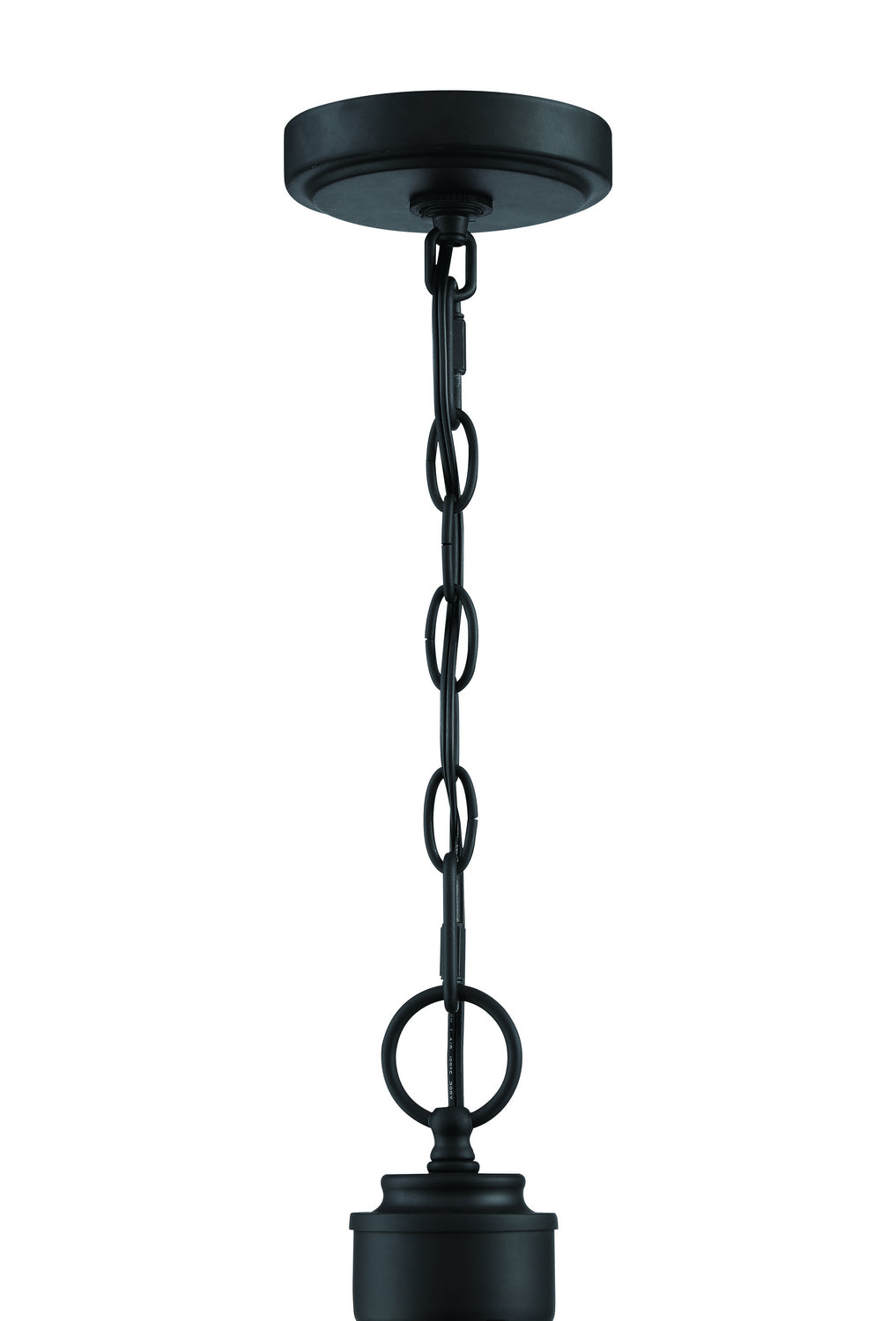 Craftmade - 50524-FB-WG - Four Light Chandelier - Bolden - Flat Black