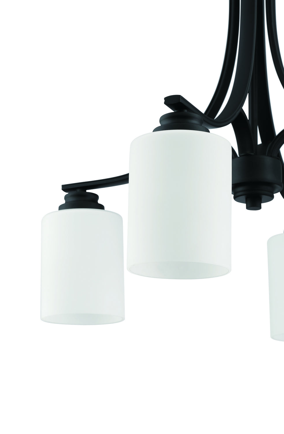 Craftmade - 50524-FB-WG - Four Light Chandelier - Bolden - Flat Black