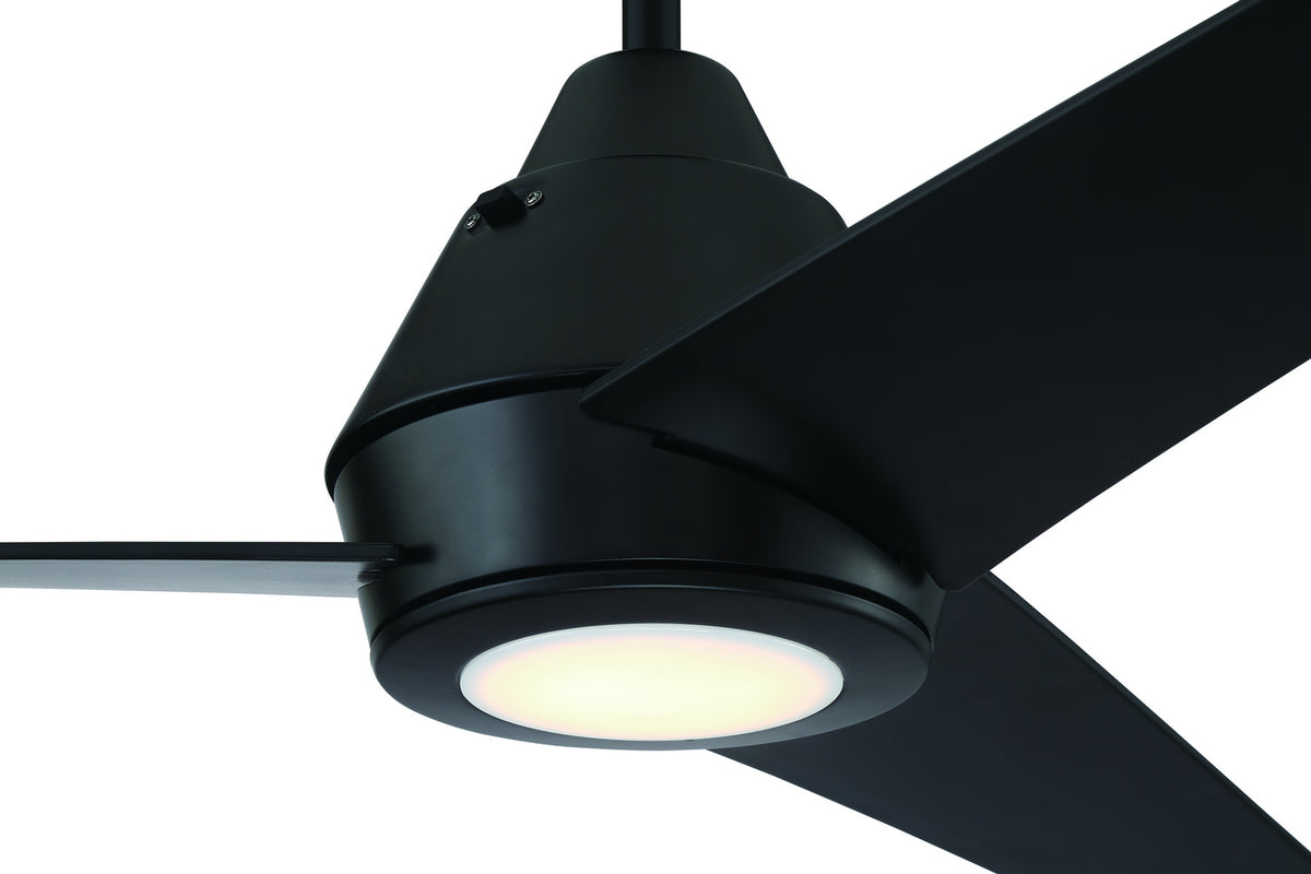 Craftmade - ACA56FB3 - 56" Ceiling Fan - Acadian Indoor/Outdoor - Flat Black