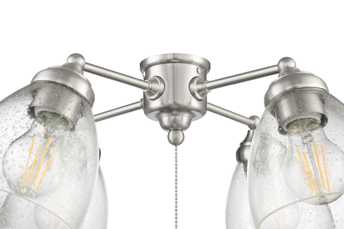 Craftmade - LK401105-BNK-LED - LED Fan Light Kit - Light Kit-Armed - Brushed Polished Nickel