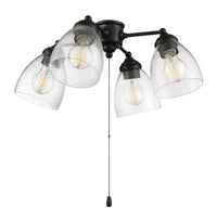 Craftmade - LK401105-FB-LED - LED Fan Light Kit - Light Kit-Armed - Flat Black