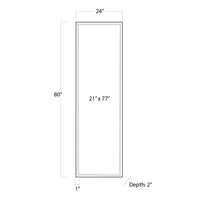 Regina Andrew - 21-1048STL - Mirror - Dressing - Blackened Steel