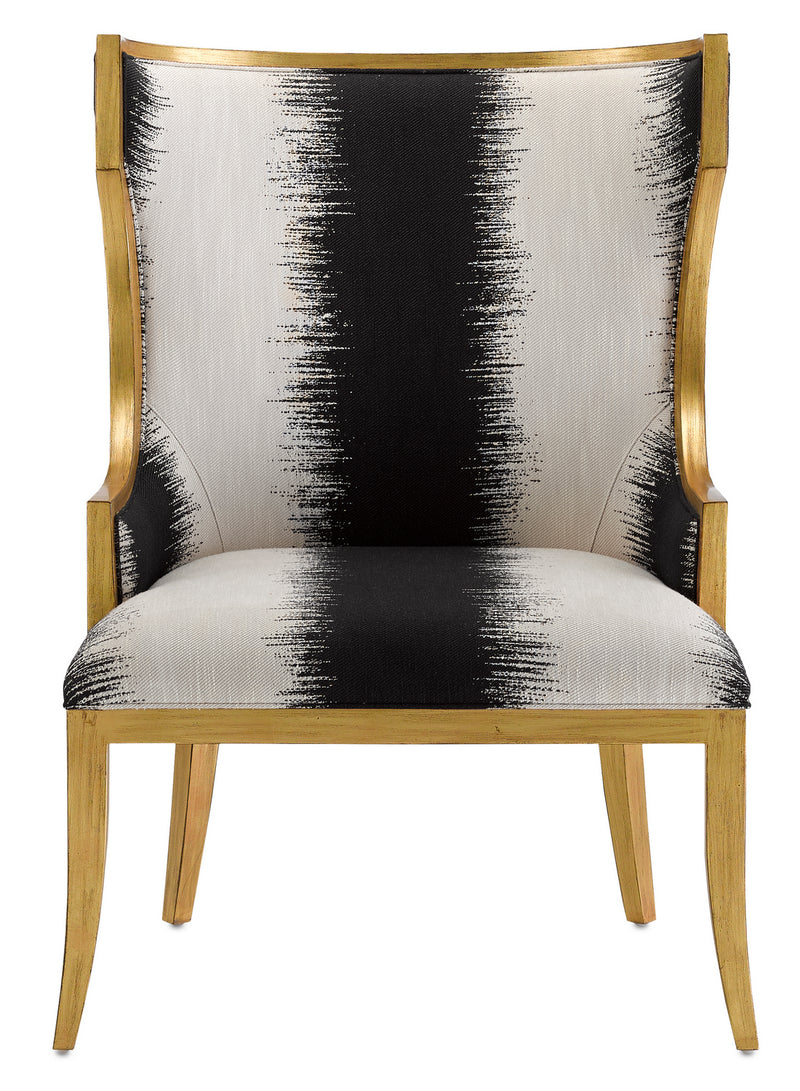 Currey and Company - 7000-0842 - Chair - Garson Collection - Antique Gold